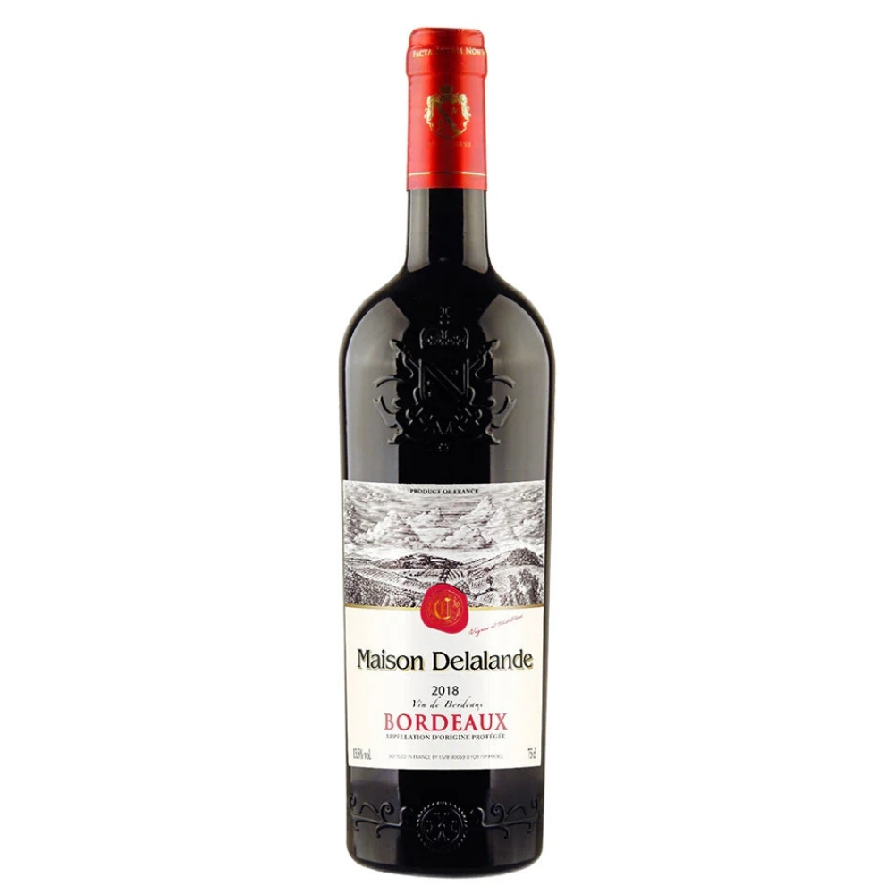 [726225] Vin Rouge Maison Delalande - 75cl